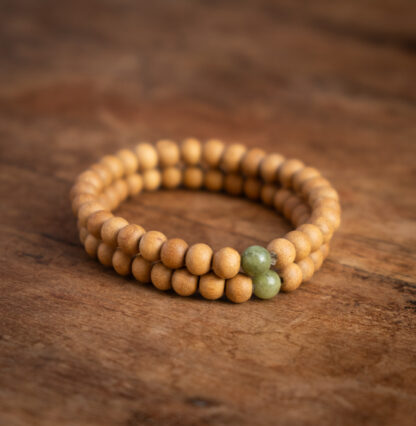 Sandalwood Green Jade Bracelet - Image 4