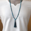 Blue Apatite Mala - Image 2