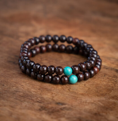 Rosewood Turquoise Bracelet