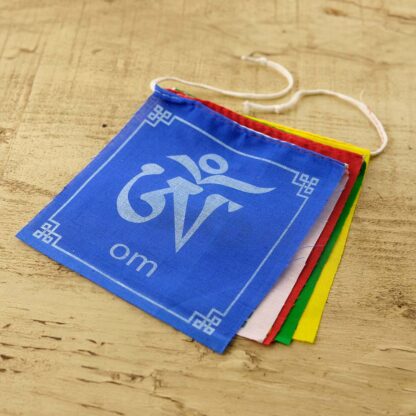 Prayer Flag - Om Mani Padme Hung - S