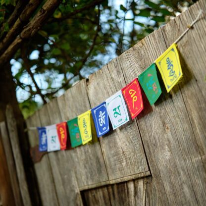 Prayer Flag - Om Mani Padme Hung - XS - Image 3