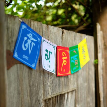 Prayer Flag - Om Mani Padme Hung - S - Image 3