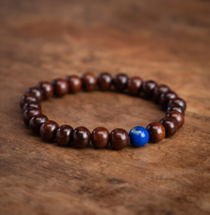 Rosewood Lapis Bracelet - Image 3