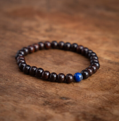 Rosewood Lapis Bracelet - Image 2